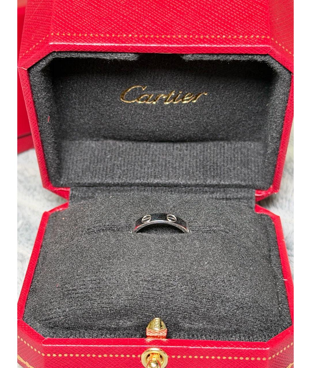 CARTIER Серебряное кольцо из белого золота, фото 4