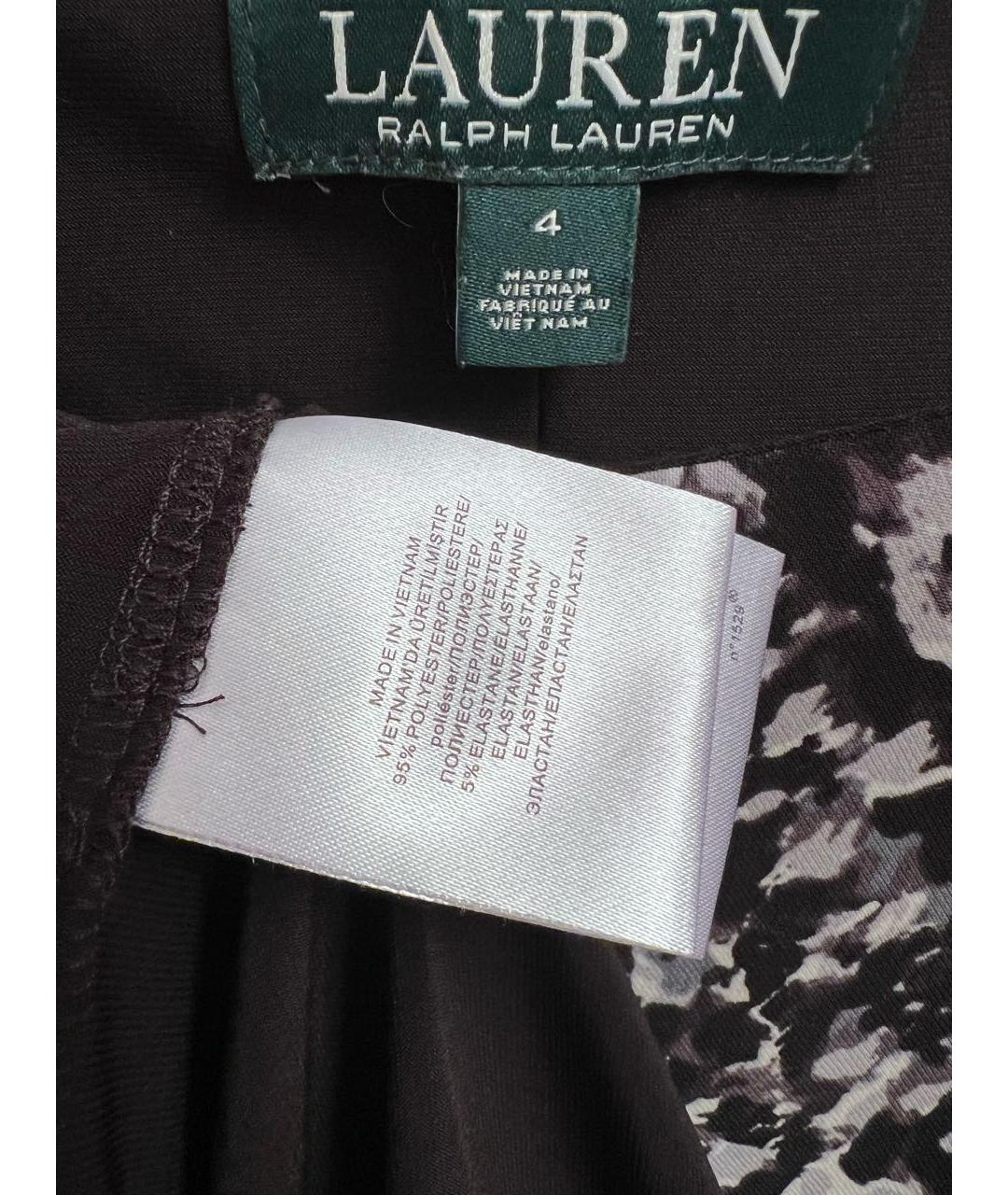 RALPH LAUREN Черное повседневное платье, фото 3