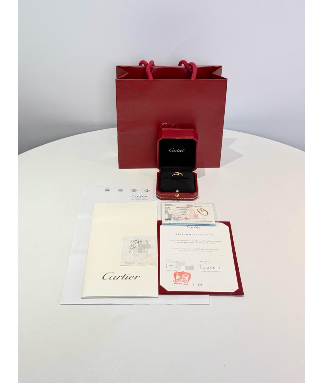 CARTIER Золотое кольцо из желтого золота, фото 2