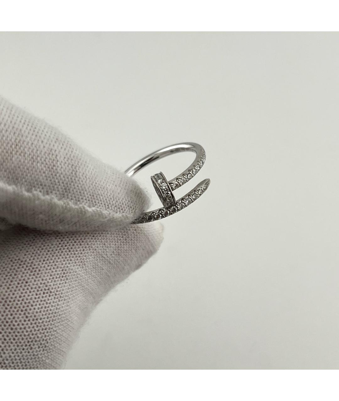 CARTIER Серебряное кольцо из белого золота, фото 6