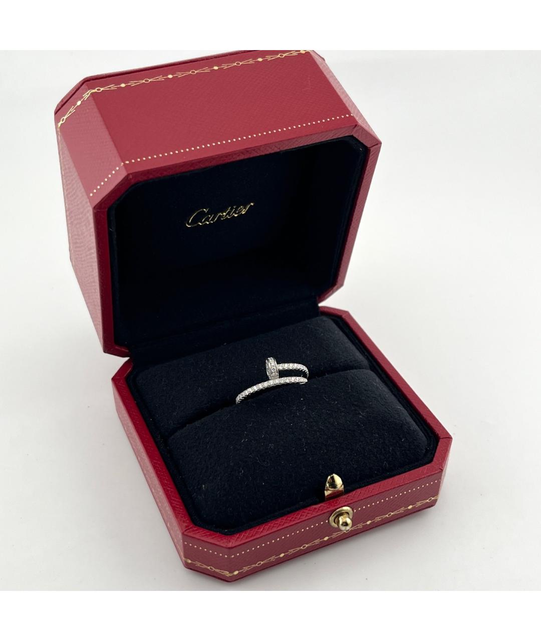 CARTIER Серебряное кольцо из белого золота, фото 3