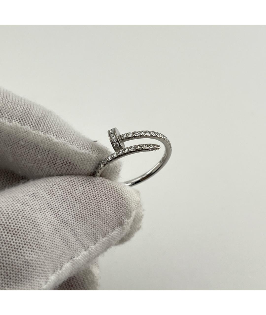 CARTIER Серебряное кольцо из белого золота, фото 4