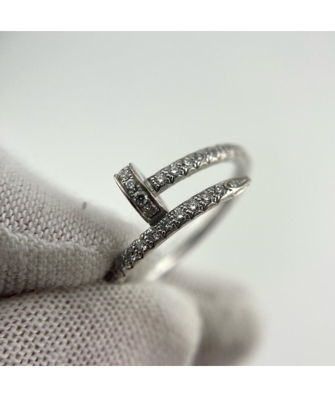 CARTIER Серебряное кольцо из белого золота, фото 5