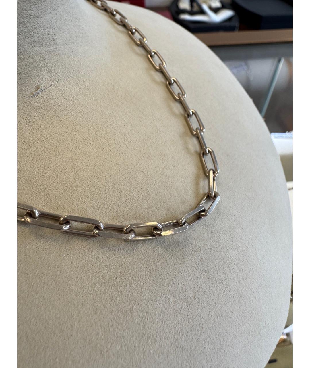 CARTIER Серебряная цепочка/подвеска из белого золота, фото 3