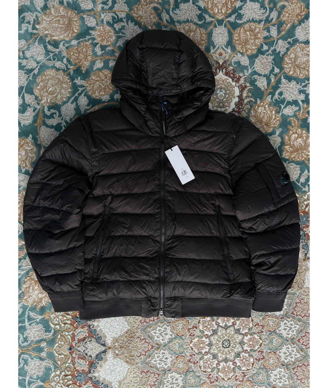 CP COMPANY Черный нейлоновый пуховик, фото 5