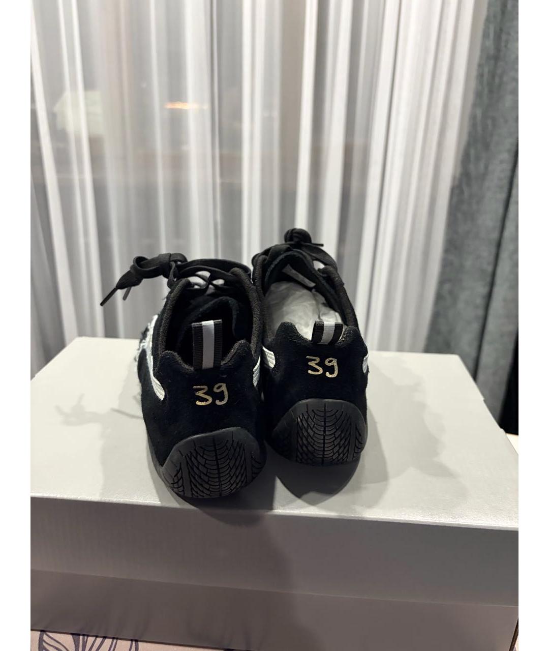 BALENCIAGA Черные замшевые кроссовки, фото 3