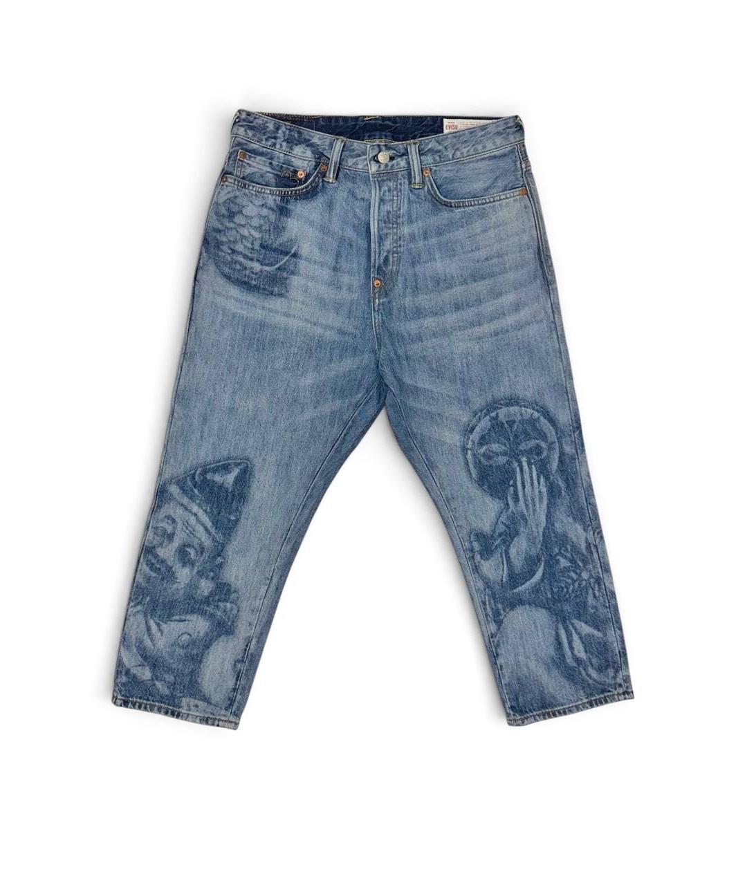 EVISU Голубые джинсы, фото 8
