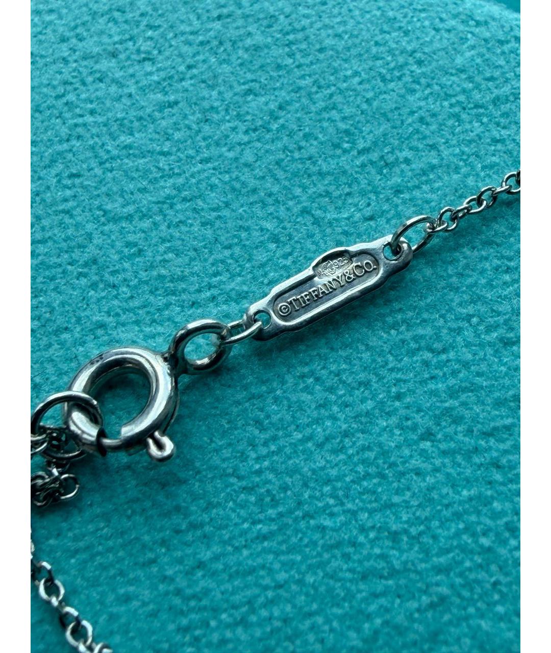 TIFFANY&CO Бирюзовое серебряное колье, фото 6