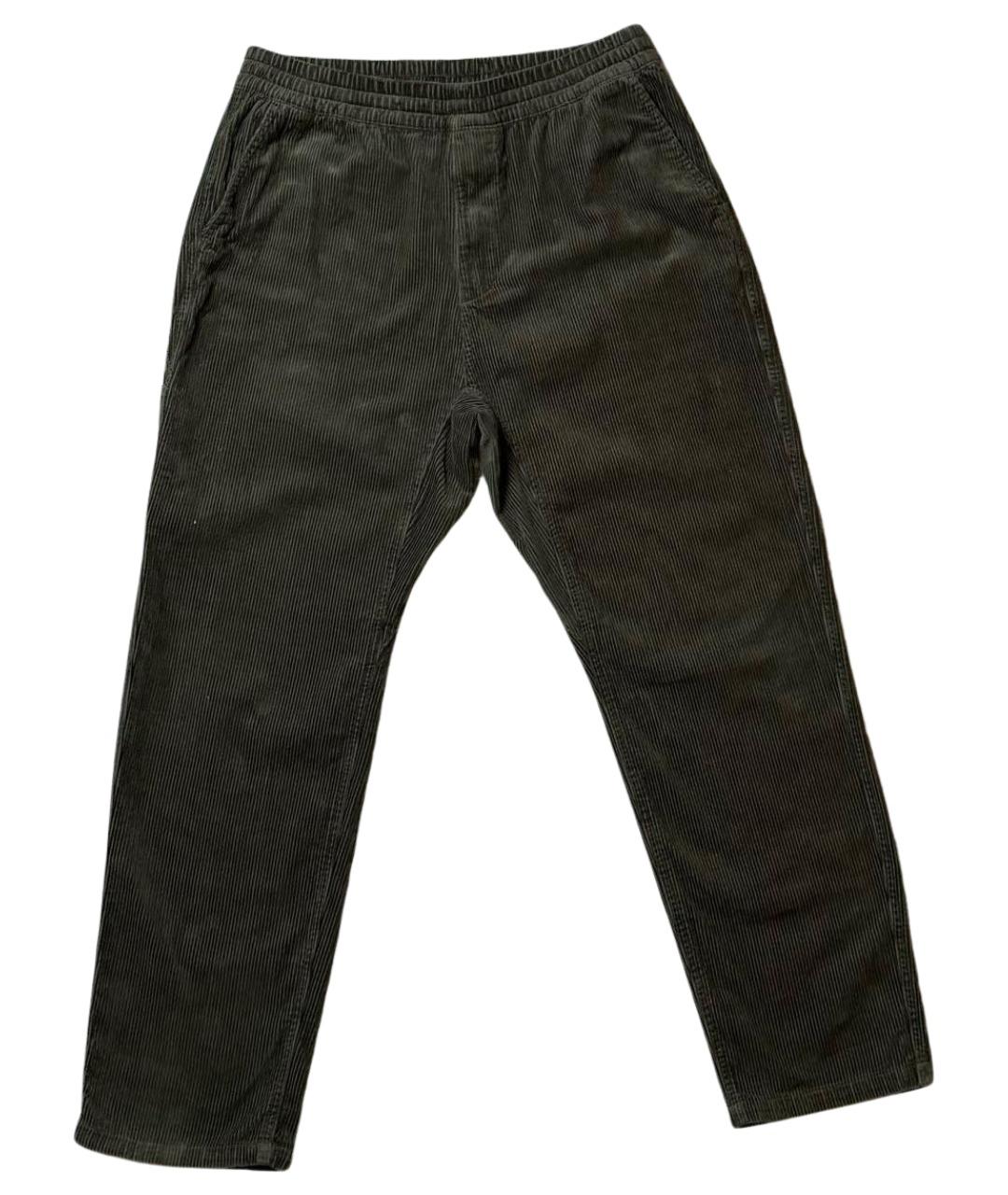 CARHARTT WIP Зеленые хлопковые повседневные брюки, фото 1