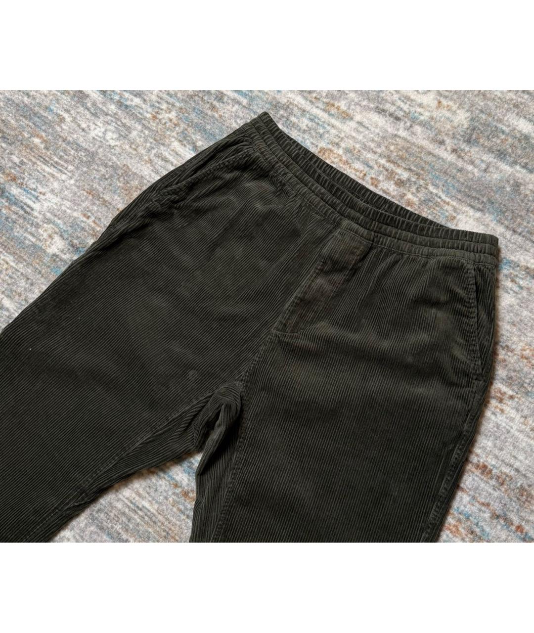 CARHARTT WIP Зеленые хлопковые повседневные брюки, фото 3