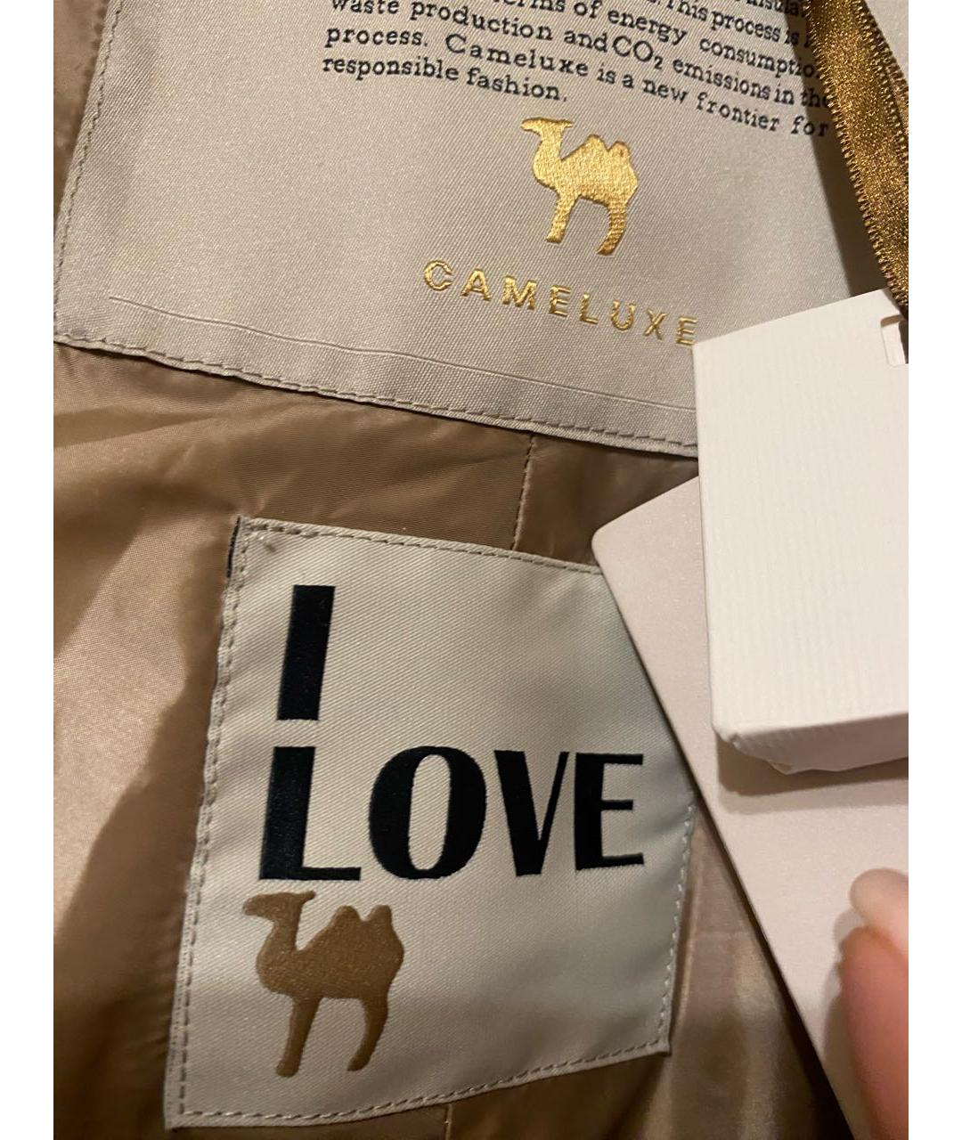 MAX MARA Бежевая нейлоновая куртка, фото 3