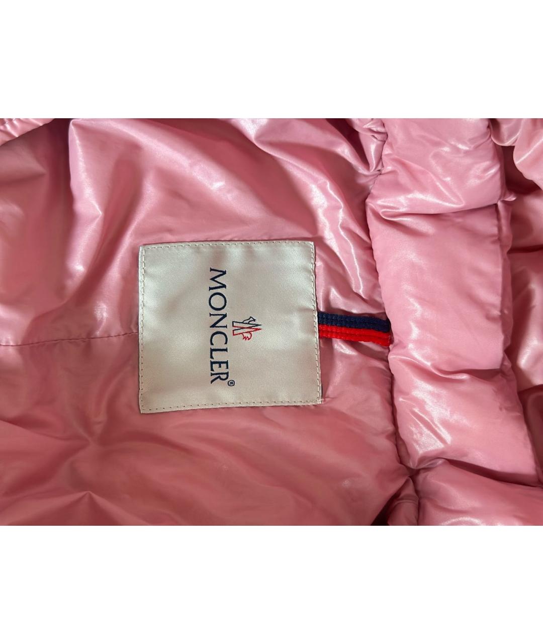 MONCLER Розовый комбинезон, фото 6