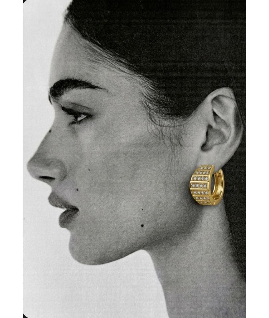 CHRISTIAN DIOR Золотые клипсы, фото 8