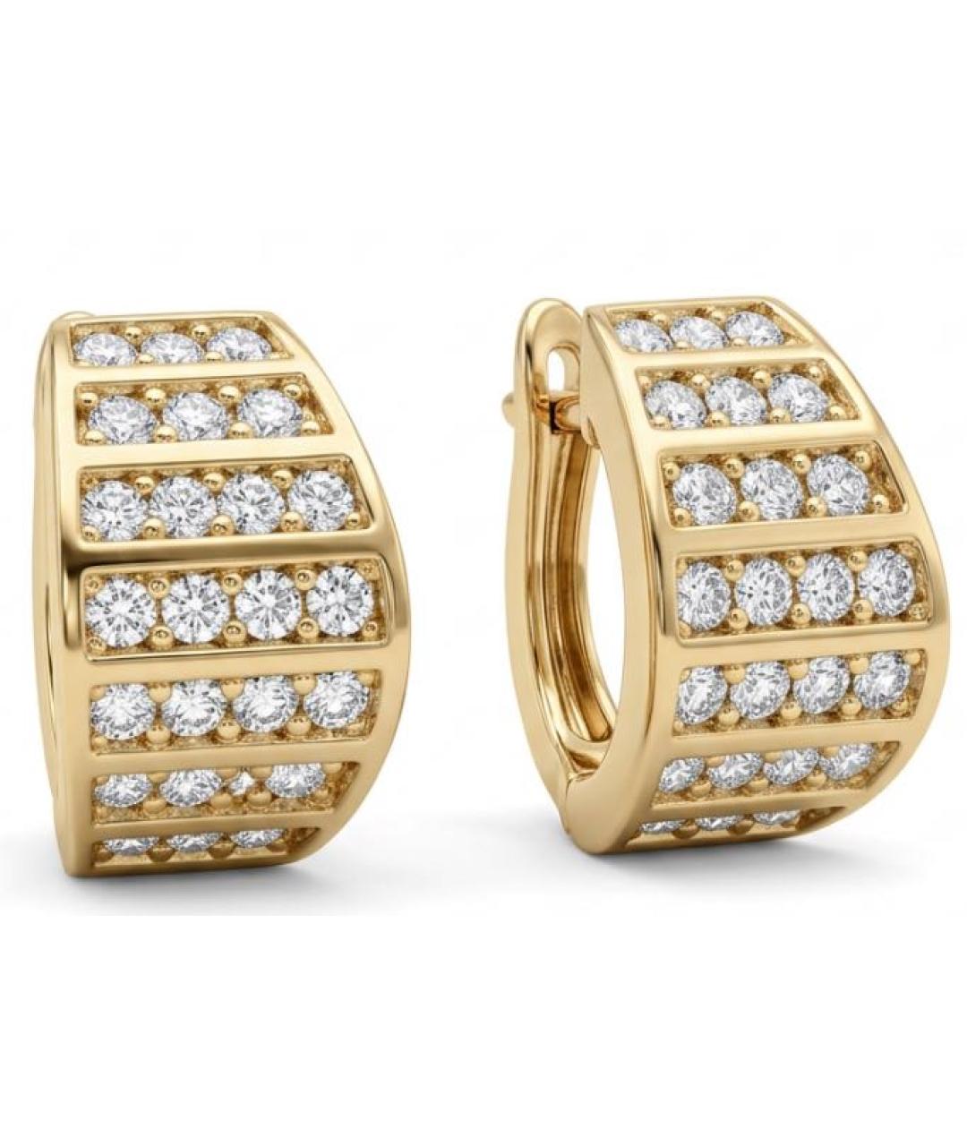 CHRISTIAN DIOR Золотые клипсы, фото 9
