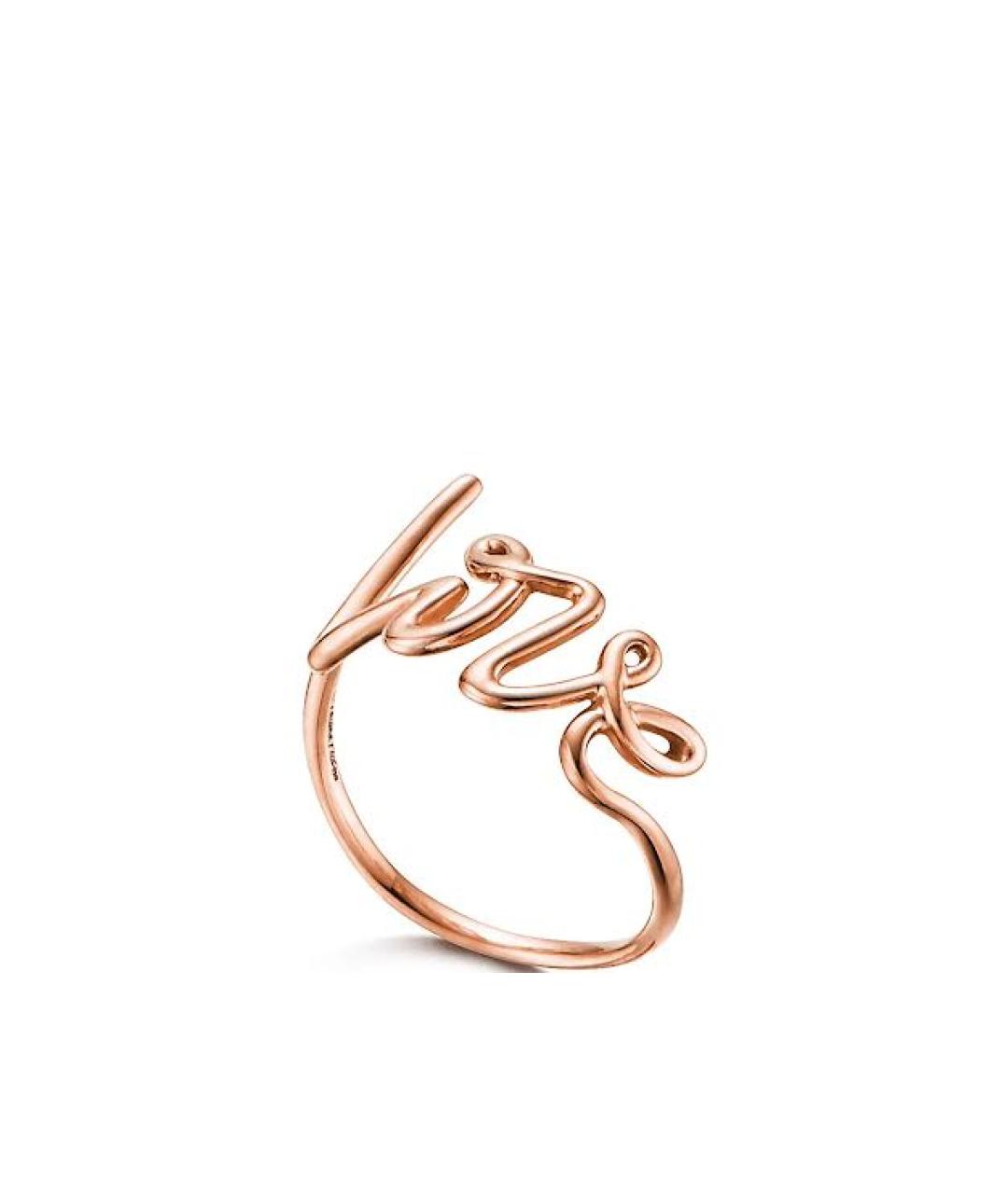 TIFFANY&CO Золотое кольцо из розового золота, фото 2