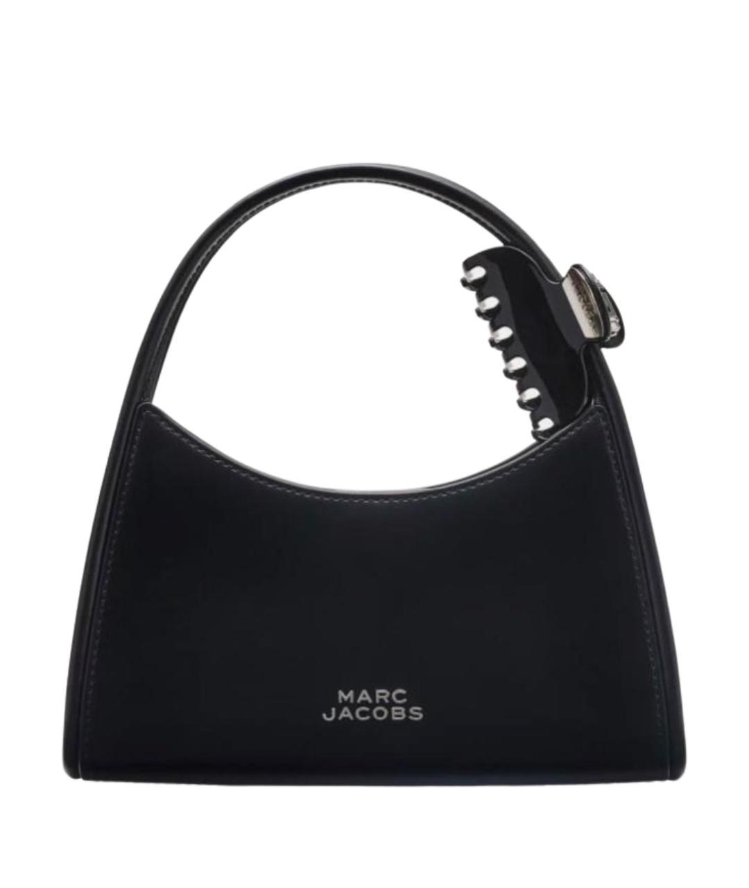 MARC JACOBS Черная кожаная сумка через плечо, фото 1