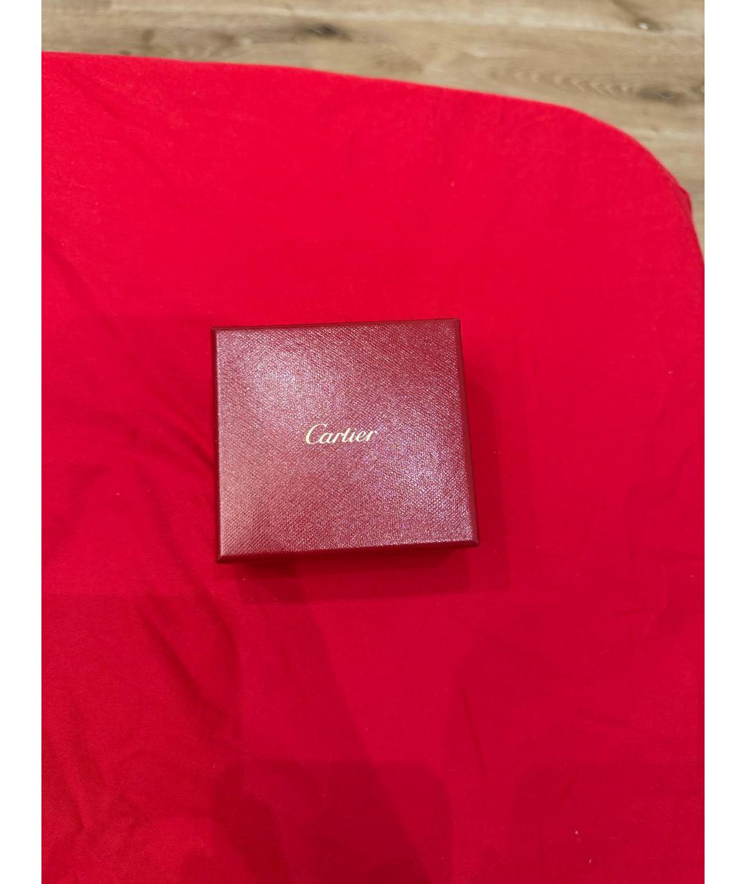 CARTIER Серебряные серьги из белого золота, фото 3