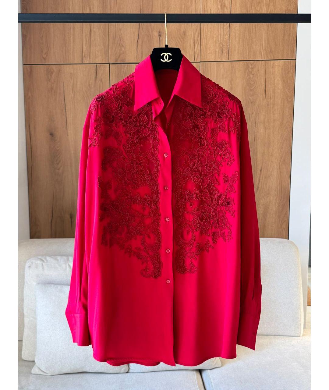 ERMANNO SCERVINO Красная блузы, фото 3