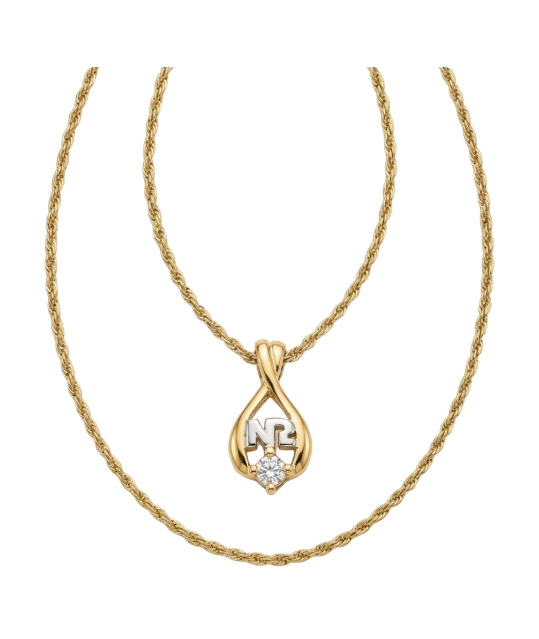 NINA RICCI Золотое колье, фото 1