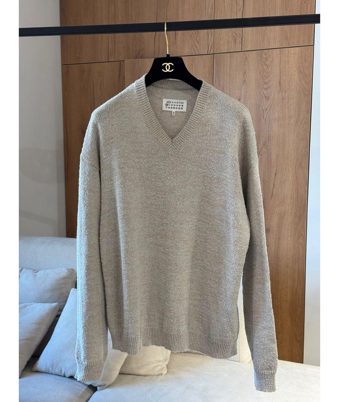 MAISON MARGIELA Бежевый джемпер / свитер, фото 2