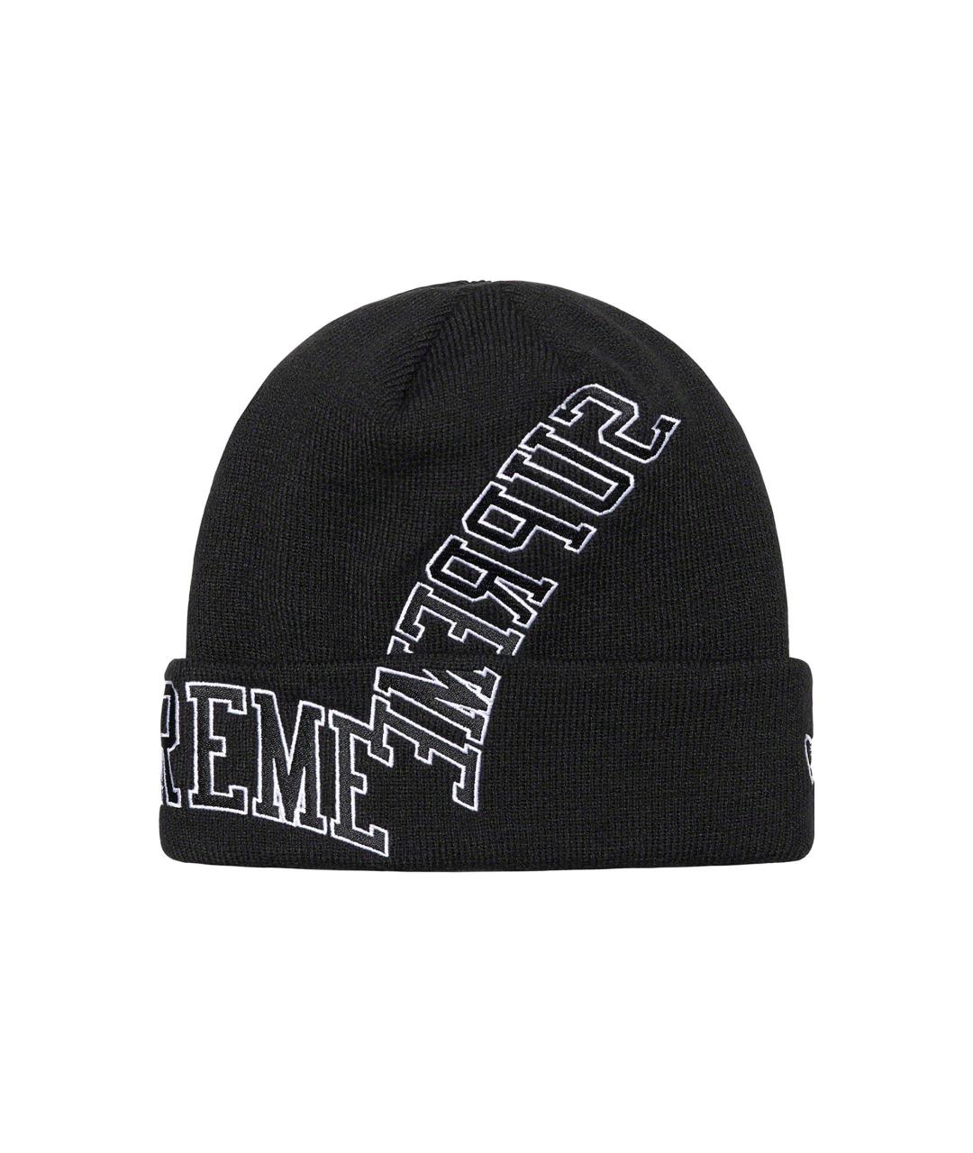 SUPREME Черная шапка, фото 2