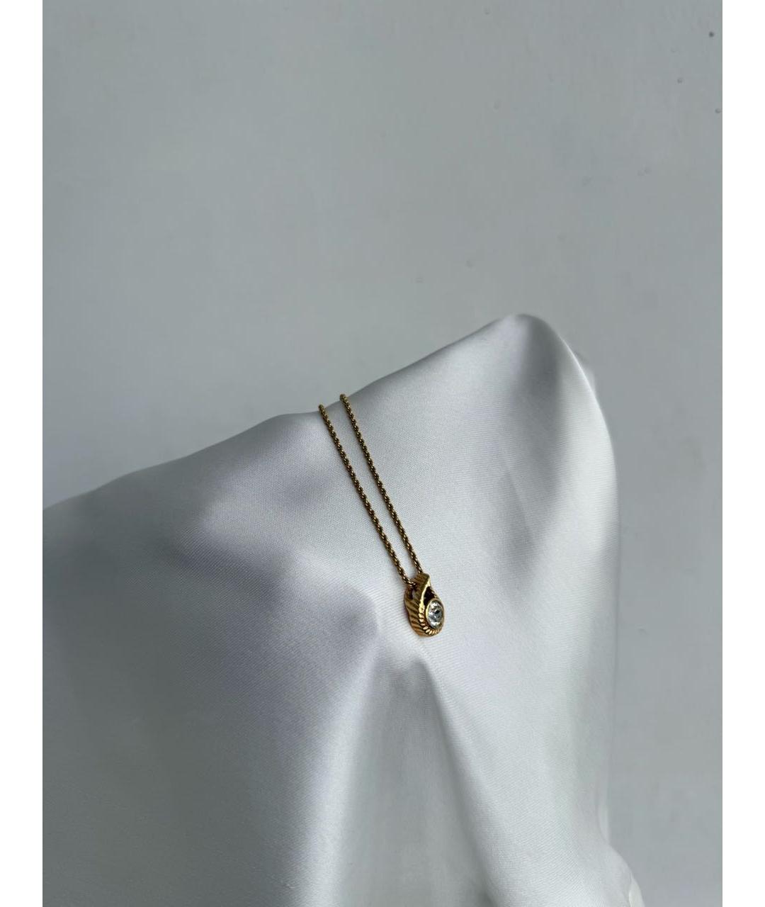 CHRISTIAN DIOR Золотое колье, фото 7