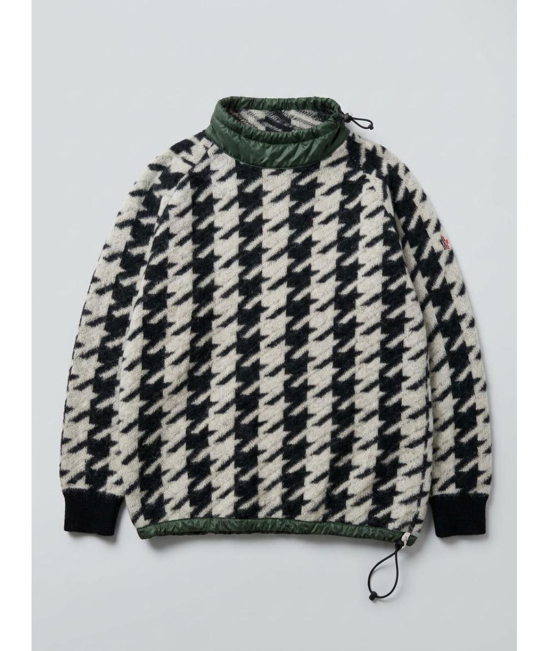 MONCLER Серый шерстяной джемпер / свитер, фото 6