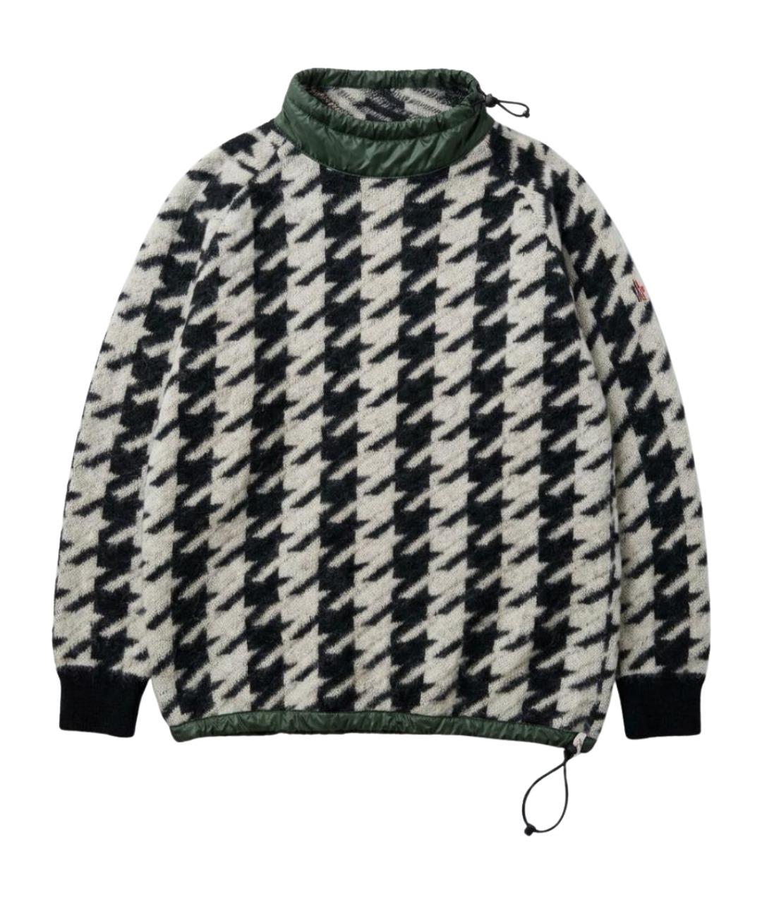 MONCLER Серый шерстяной джемпер / свитер, фото 1