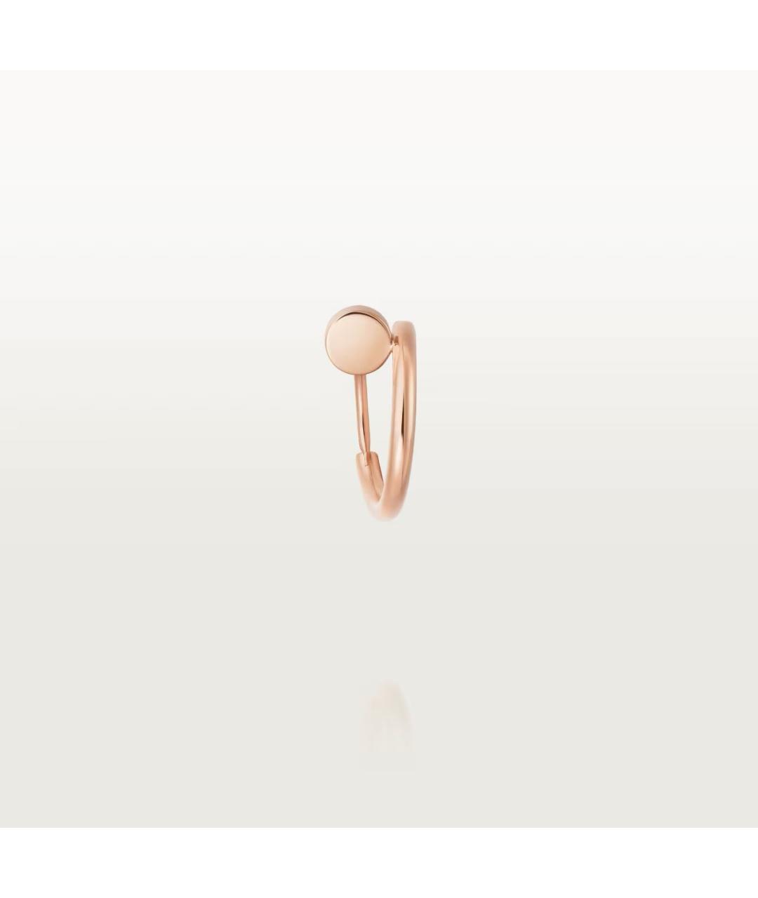 CARTIER Золотые серьги из розового золота, фото 5
