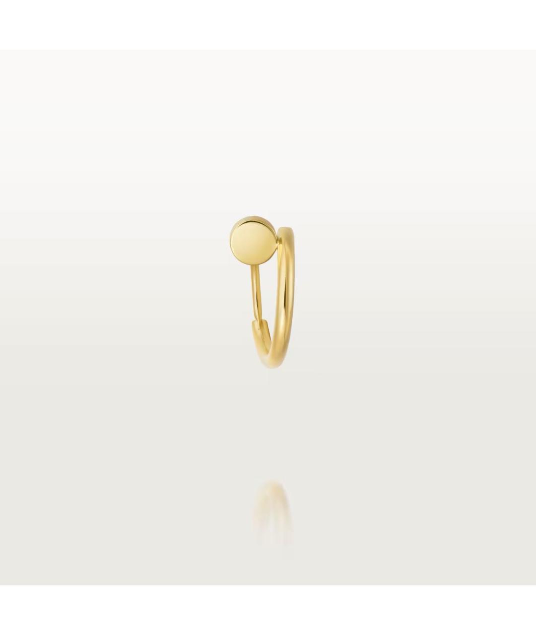 CARTIER Золотые серьги из желтого золота, фото 4