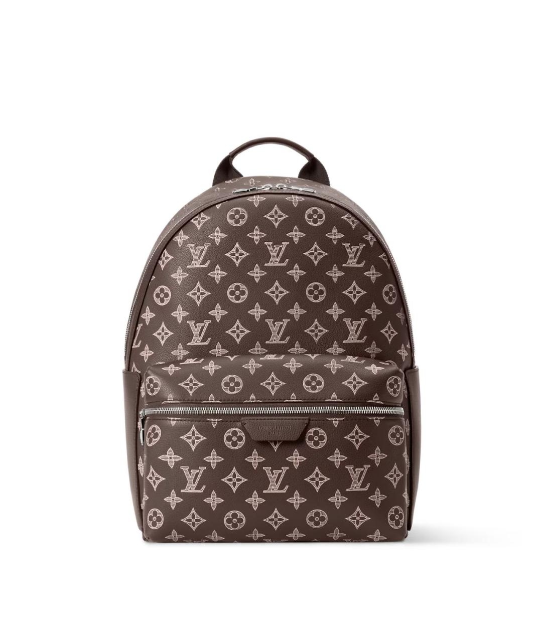 LOUIS VUITTON Коричневый рюкзак из канвы, фото 5