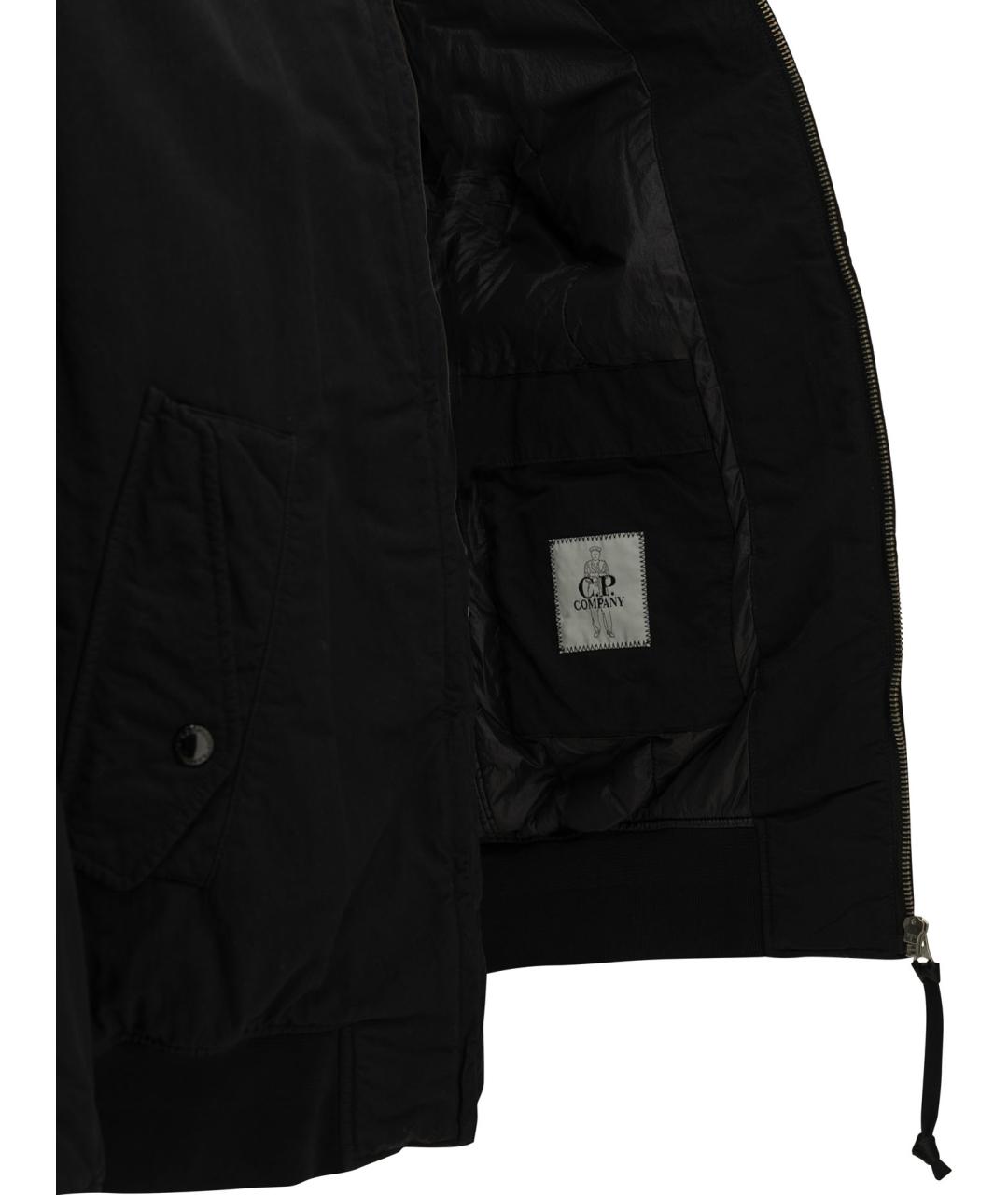 CP COMPANY Черная полиамидовая куртка, фото 4