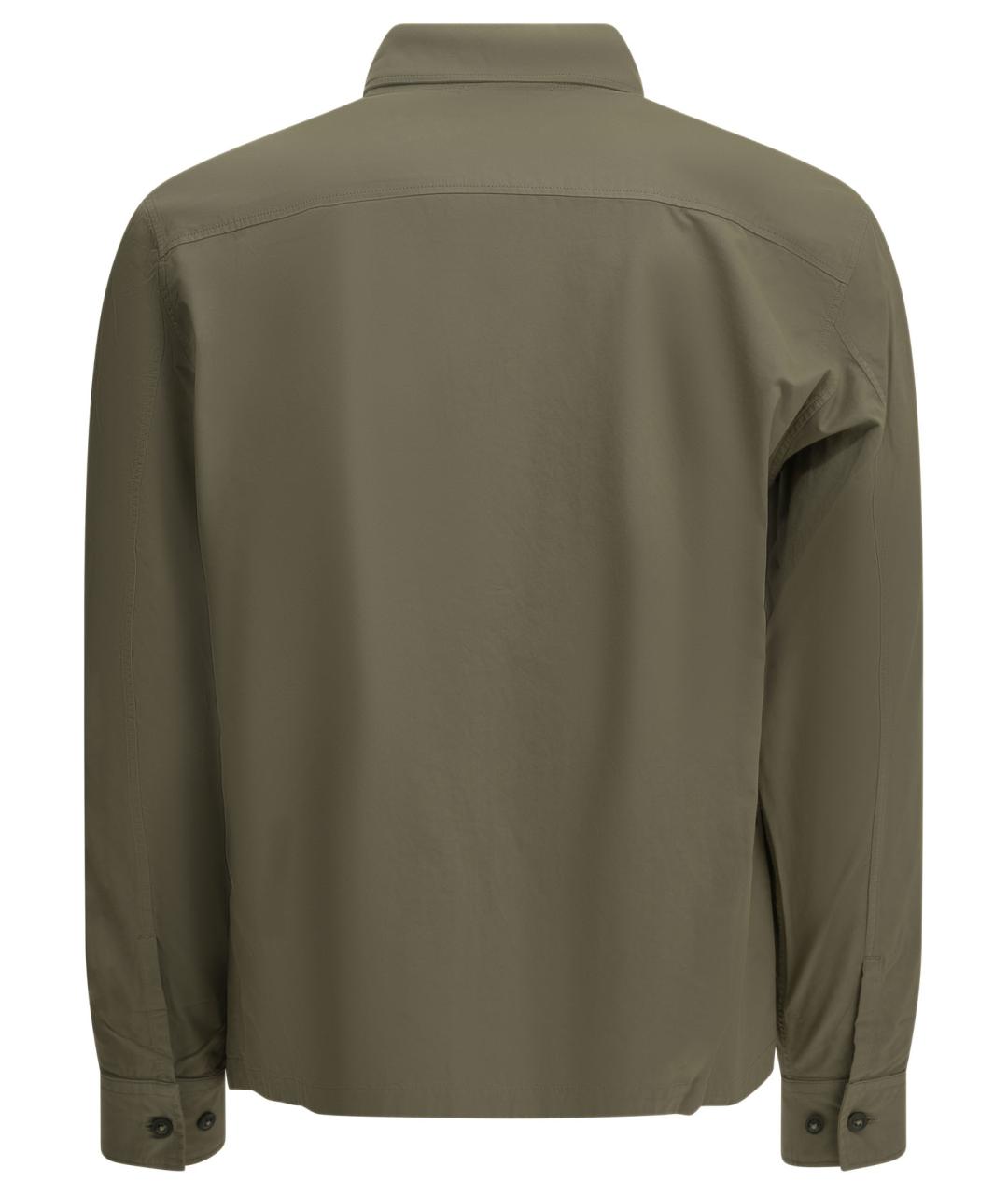 CP COMPANY Зеленое хлопковое пальто, фото 2