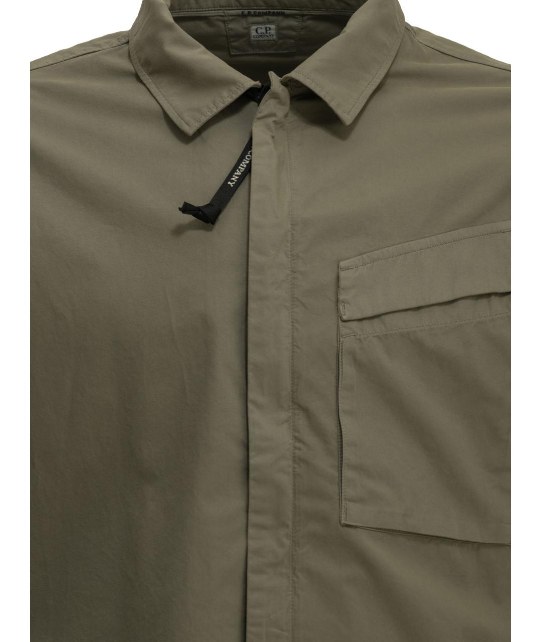 CP COMPANY Зеленое хлопковое пальто, фото 3
