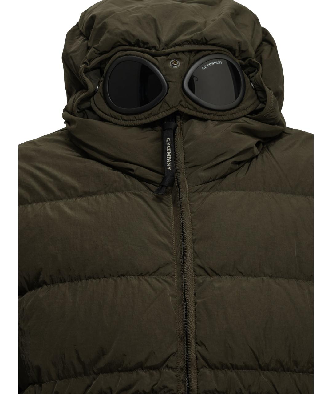 CP COMPANY Зеленая полиамидовая куртка, фото 3