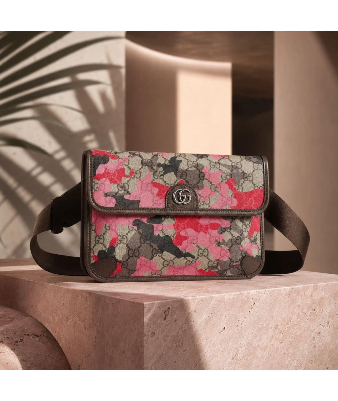 GUCCI Мульти поясная сумка из канвы, фото 2