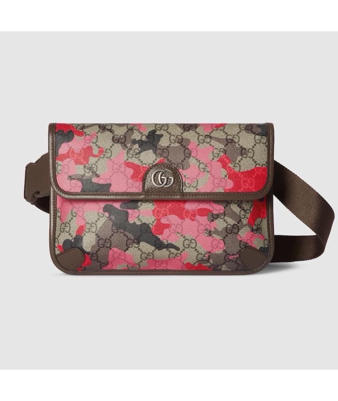 GUCCI Мульти поясная сумка из канвы, фото 7
