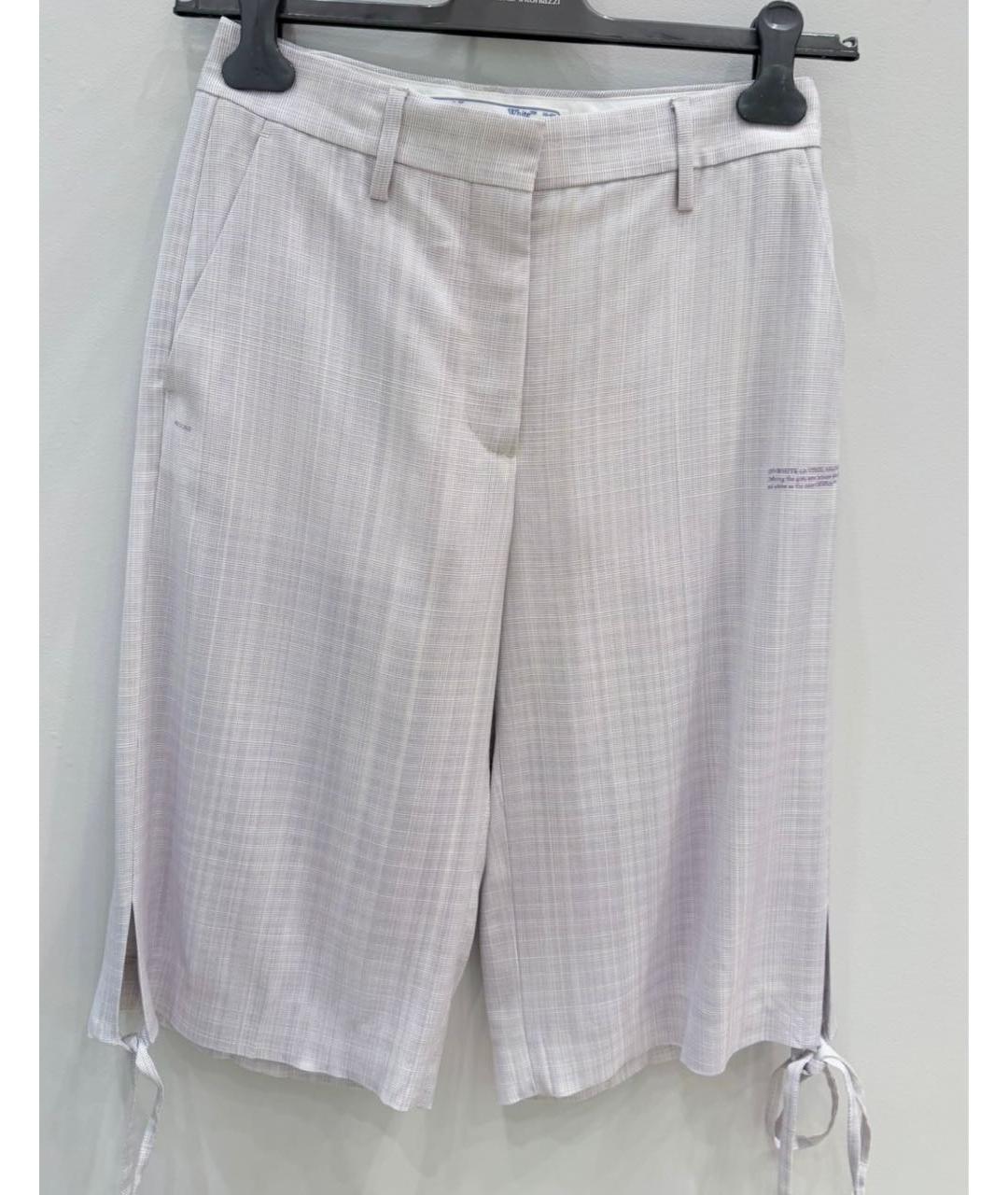 OFF-WHITE Вискозные шорты, фото 6