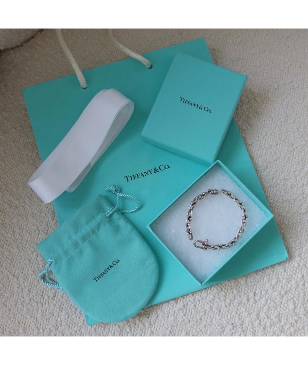 TIFFANY&CO Серебряный серебряный браслет, фото 4