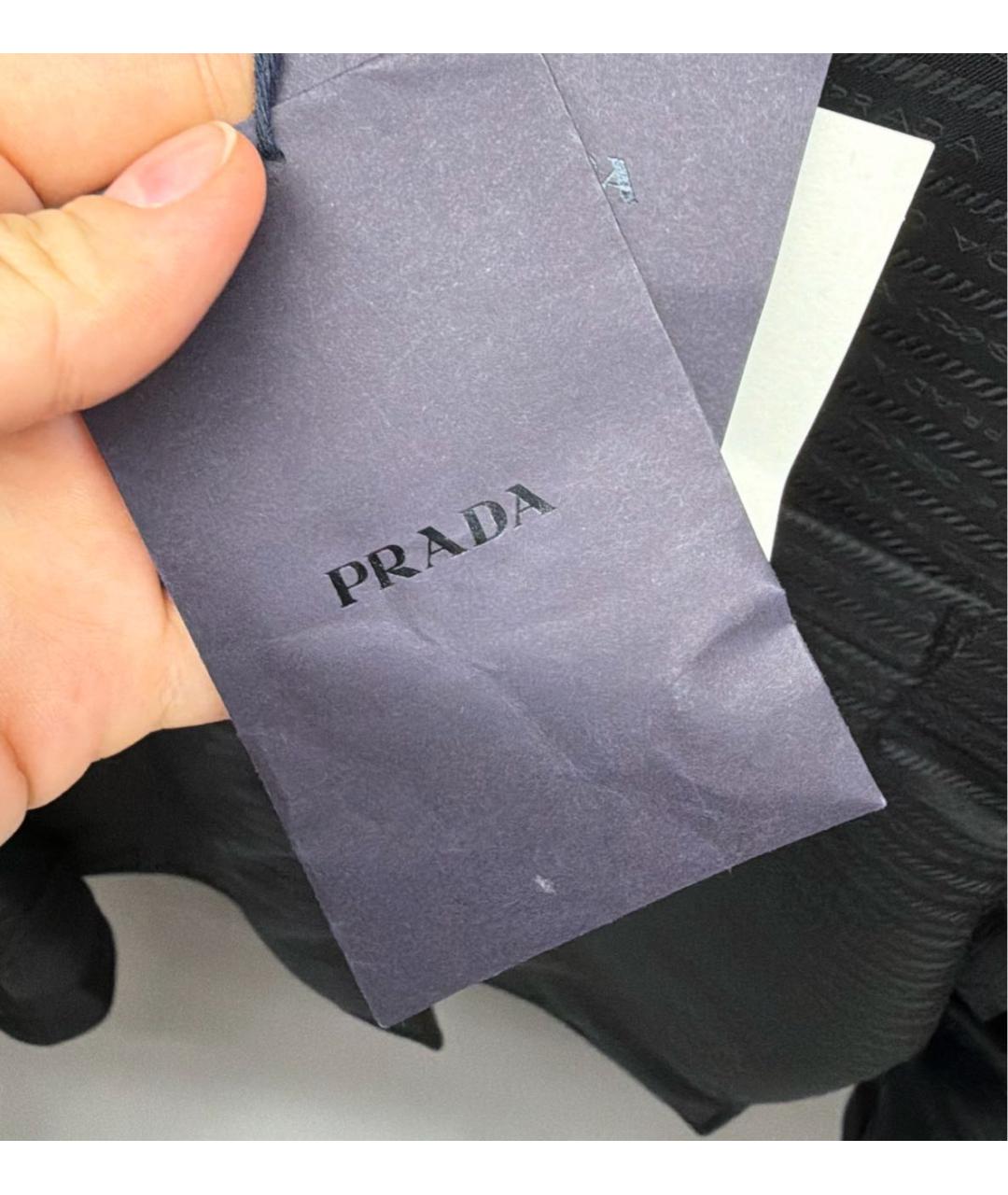 PRADA Черная куртка, фото 5