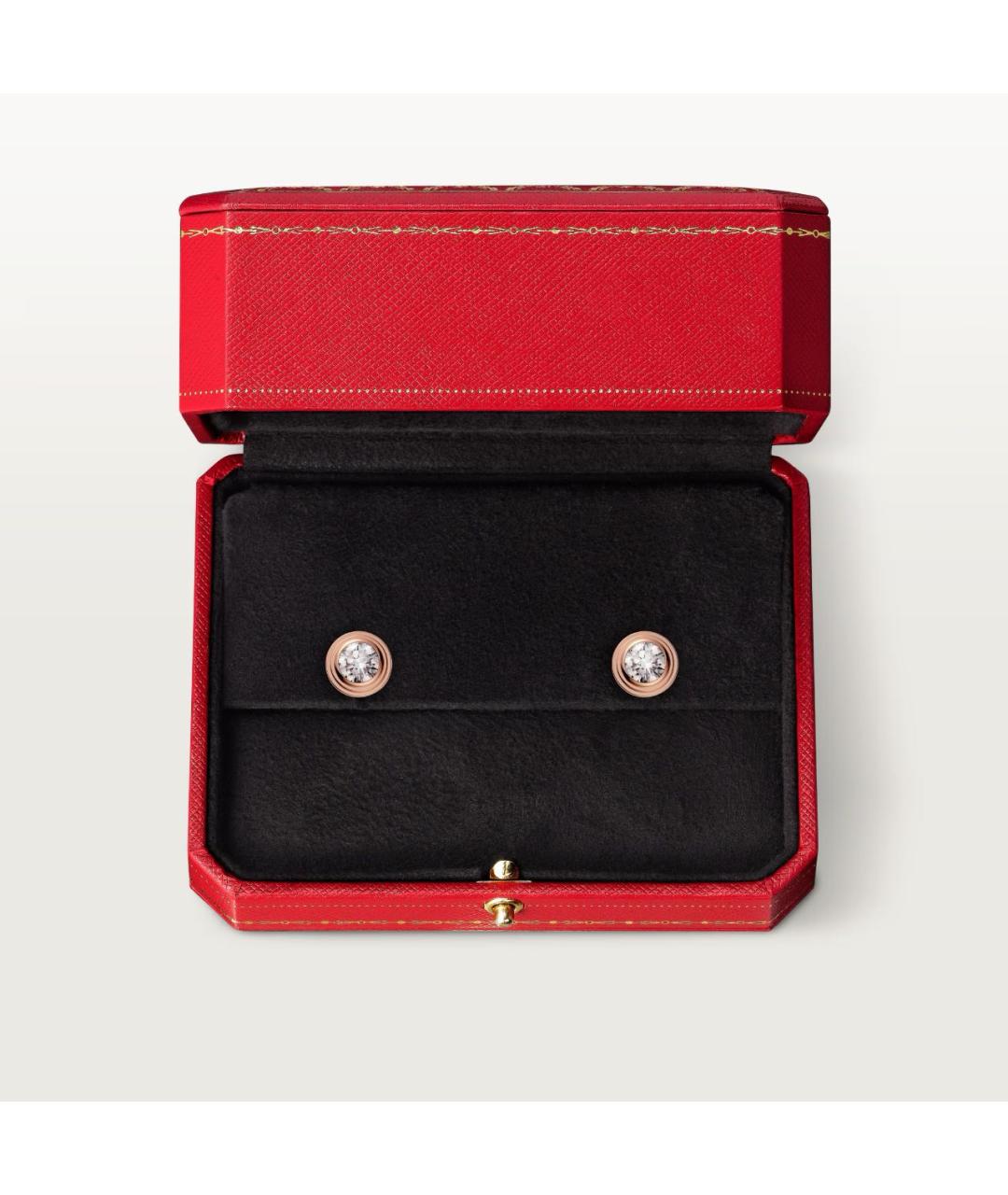 CARTIER Золотые серьги из розового золота, фото 6