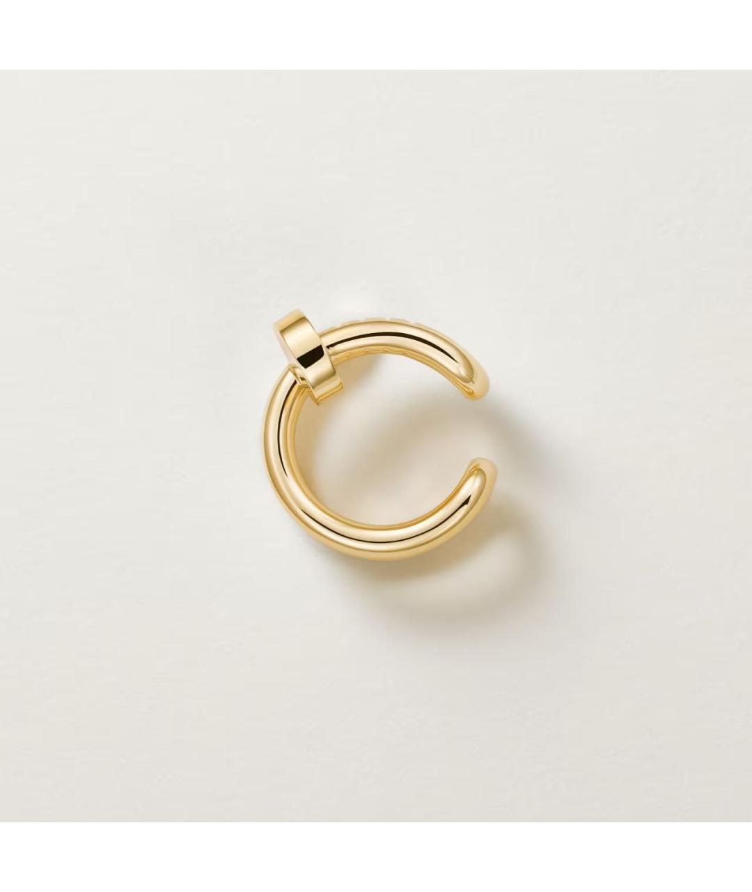 CARTIER Золотые серьги из желтого золота, фото 3