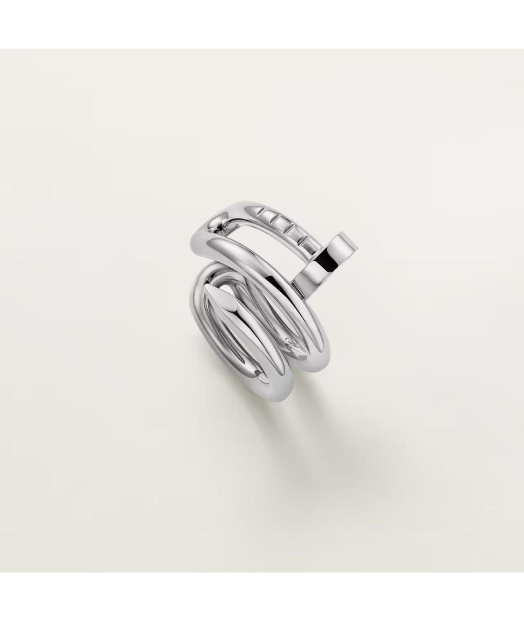 CARTIER Серебряные серьги из белого золота, фото 2
