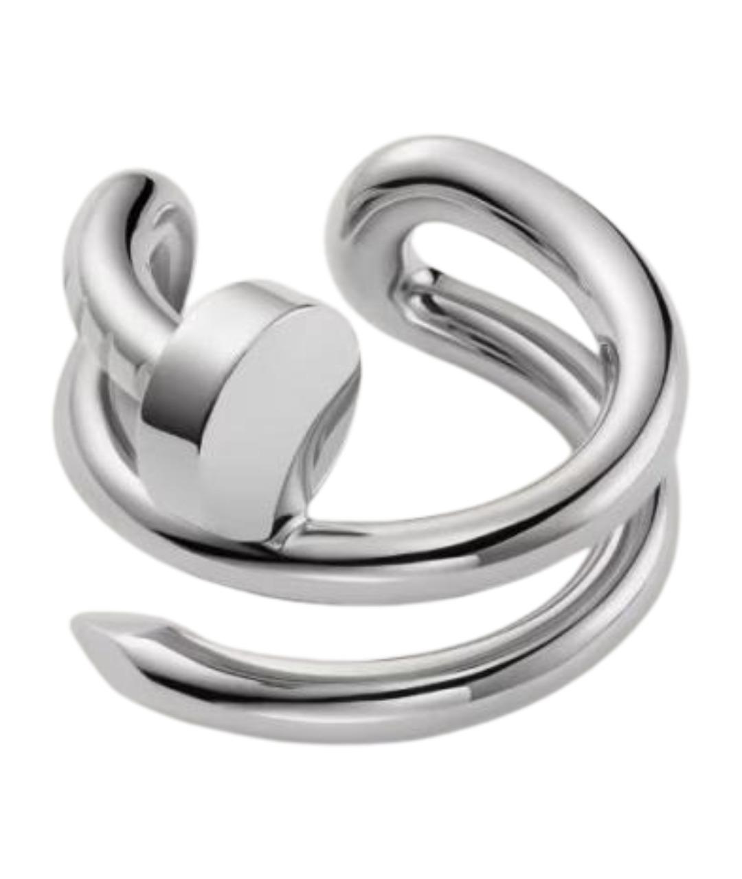 CARTIER Серебряные серьги из белого золота, фото 1