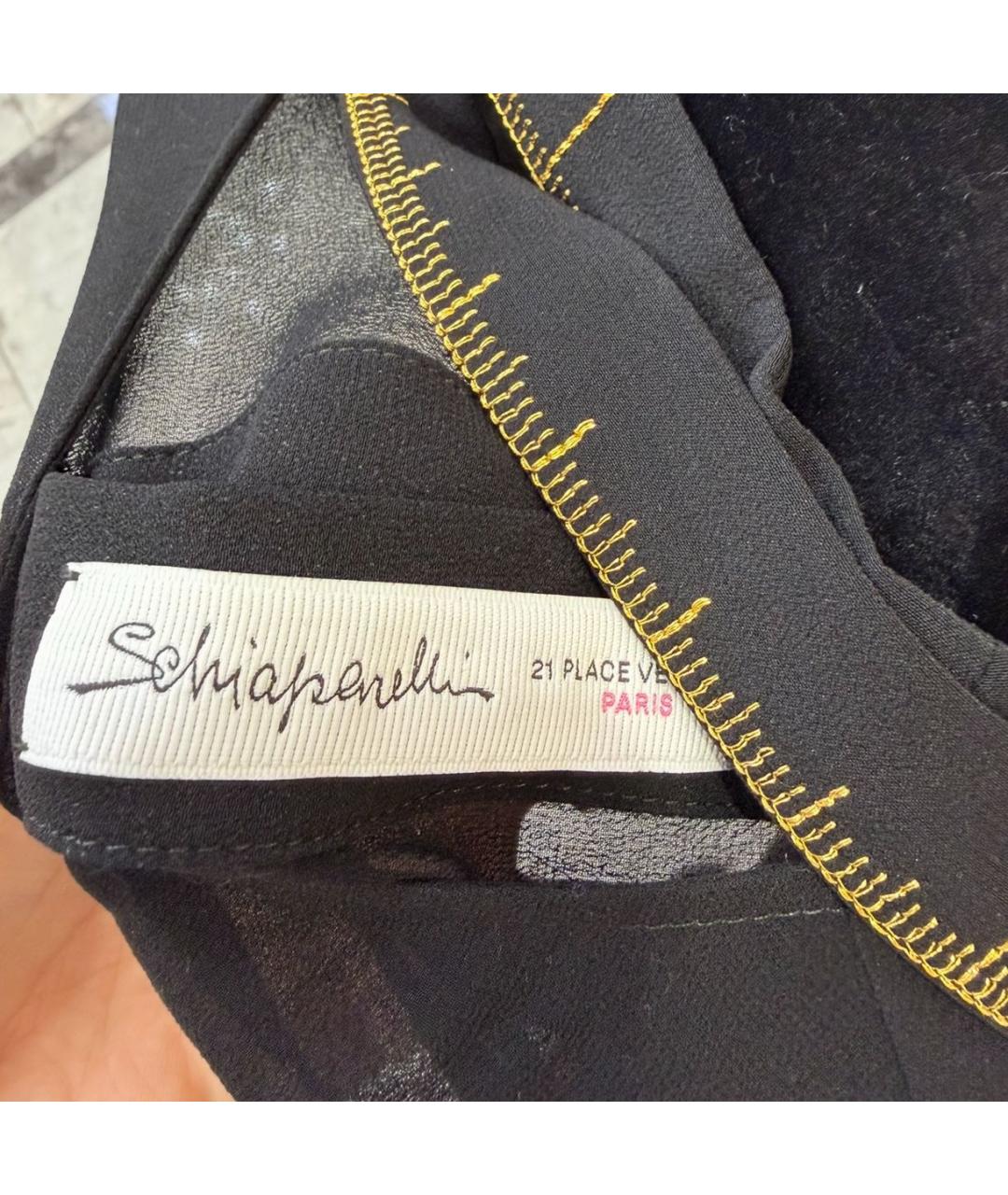 SCHIAPARELLI Черная блузы, фото 6