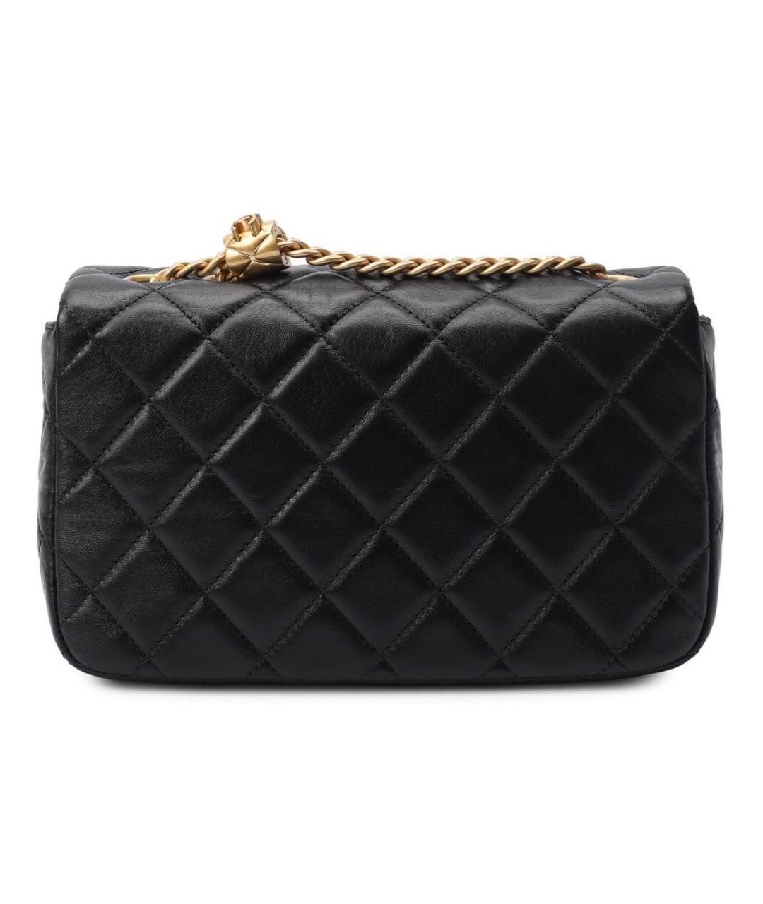 CHANEL Черная кожаная сумка тоут, фото 2