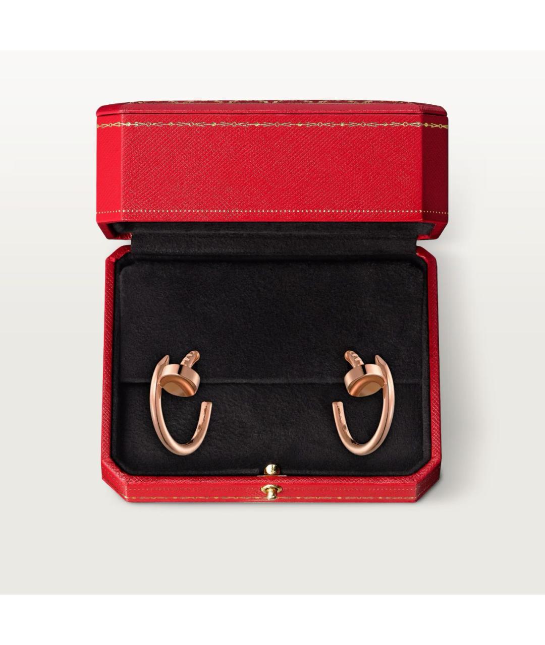 CARTIER Золотые серьги из розового золота, фото 4
