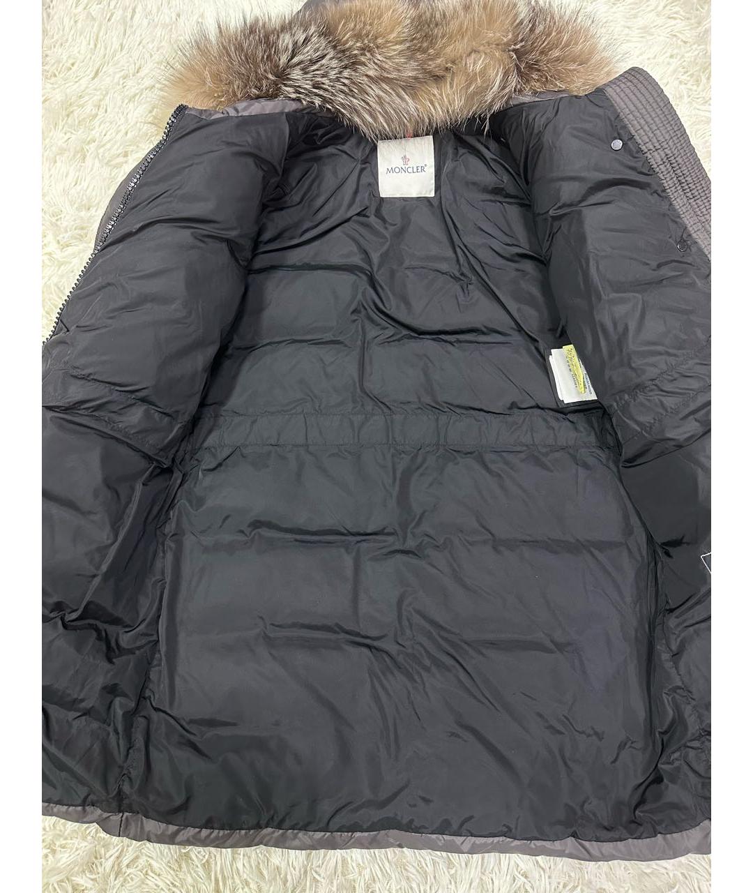 MONCLER Хаки куртка, фото 6