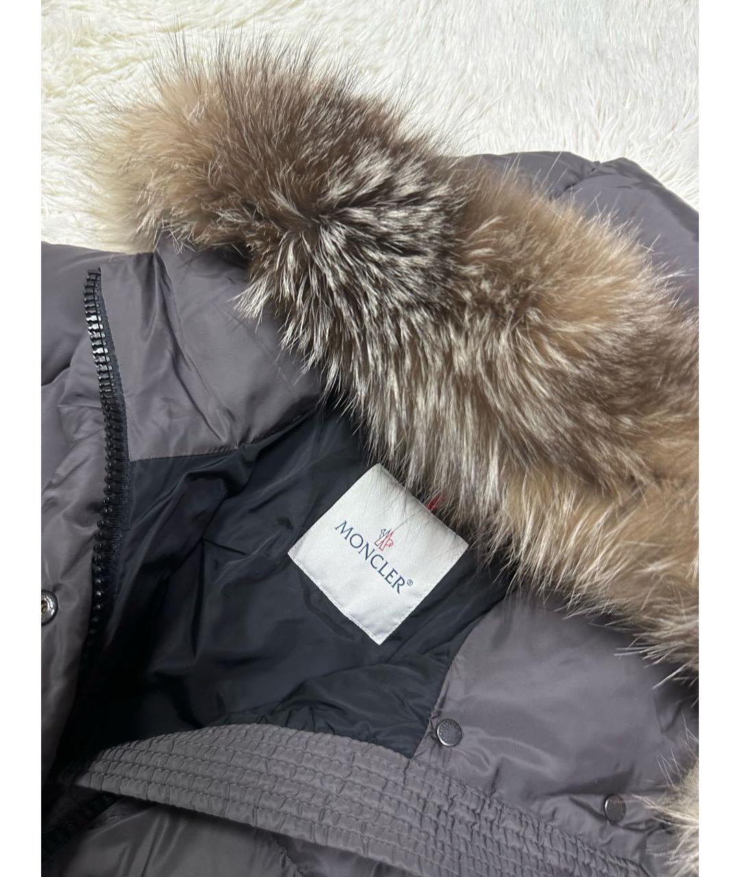 MONCLER Хаки куртка, фото 5