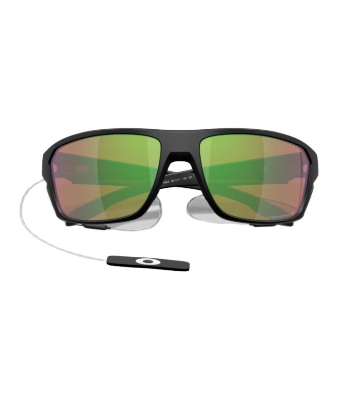 OAKLEY Черные пластиковые солнцезащитные очки, фото 3